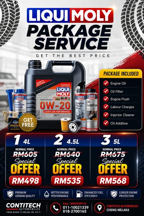 Liqui Moly Leichtlauf Performance 0W-20 - dari RM498