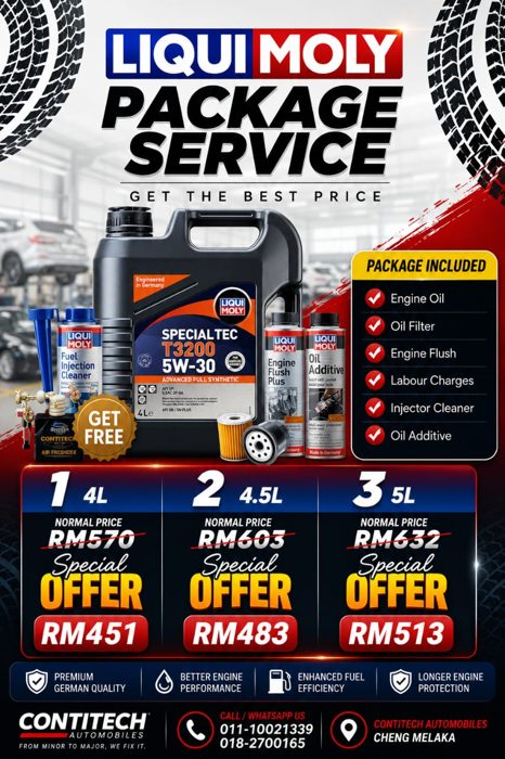 Liqui Moly SpecialTec T3200 5W-30 - dari RM451