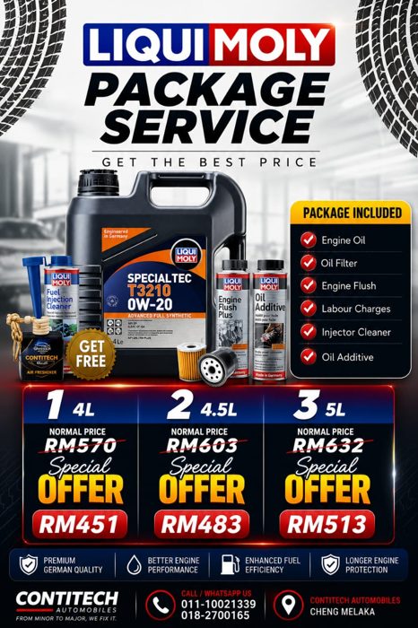 Liqui Moly SpecialTec T3210 0W-20 - dari RM451