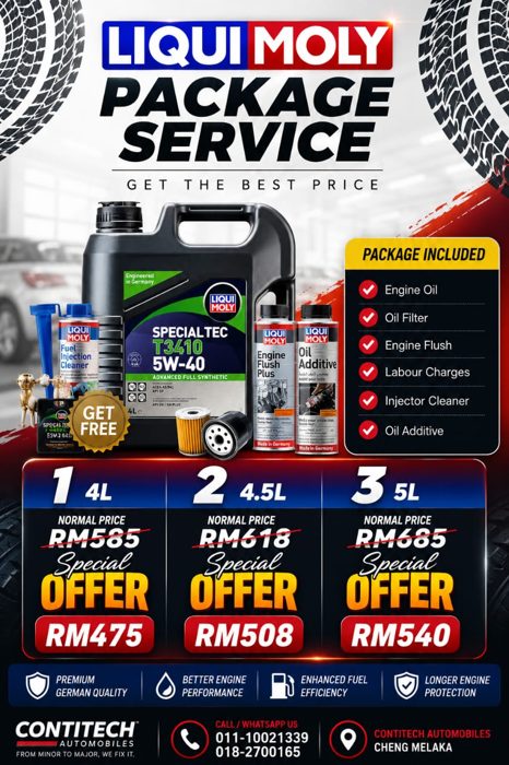 Liqui Moly SpecialTec T3410 5W-40 - dari RM475