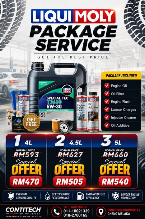 Liqui Moly SpecialTec T3600 5W-30 - dari RM470